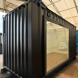 12ft x 8ft Refurbished Portable Garden Office & Studio – Open Plan Home Office Building